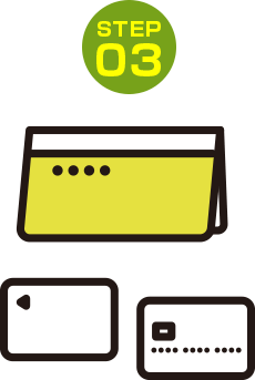 銀行振込にて作成料金のお支払い